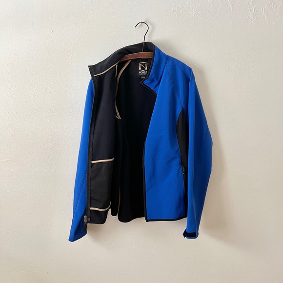 Noble Outfitters Equestrian Riding Jacket Dressage Trail Riding Royal Blue XL - Picture 3 of 15